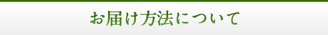 お届け方法について