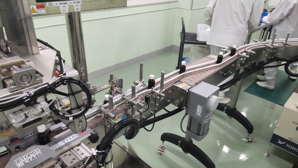 キャップ締めへの画像